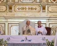 Pope Leo is on the second day of his visit to Equatorial Guinea.  By Alberto PIZZOLI (AFP)