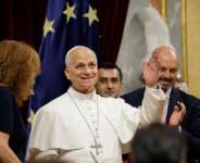 Pope Leo XIV got a standing ovation from lawmakers after addressing the Spanish parliament. By Pierre-Philippe MARCOU (AFP)