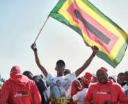 President Emmerson Mnangagwa was elected to a second five-year term in 2023.  By Jekesai NJIKIZANA (AFP)