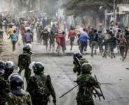 Protests have erupted in Kenya against a US Ebola quarantine centre being built in the north for American citizens.  By Luis TATO (AFP/File)