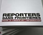 Reporters Without Borders has said exiled Beninese journalist Hugues Comlan Sossoukpe was kidnapped by his home country.  By PHILIPPE LOPEZ (AFP)