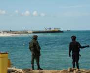 Rwandan soldiers were deployed to contain the long-running insurgency in Mozambique.  By Camille LAFFONT (AFP/File)