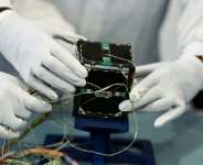Senegal has been developing a satellite to collect environmental and climate data.  By Gabriel BOUYS (AFP)