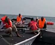Some passengers were rescued from the capsized ferry.  By -UGC (Maxton Kanhema/AFP)