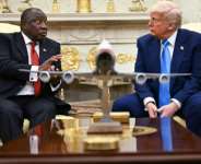 South Africa and the US have clashed on several issues.  By Jim WATSON (AFP/File)