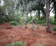 South Africa deployed troops to bolster police operations against illegal mining.  By EMMANUEL CROSET (AFP/File)