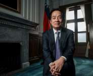 Taiwanese President Lai Ching-te, pictured in February, said unexpected external forces had forced the suspension of his previously planned trip to Eswatini.  By Yu Chen CHENG (AFP)