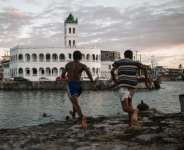 The 14th-century medina in the capital Moroni includes the old Friday Mosque.  By Shainess DAOUD (AFP)