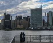 The agreement establishing New York as the site of the UN headquarters says the United States should not impose any impediments on member state representatives travel.  By ANGELA WEISS (AFP)