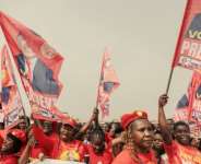 The election commission declared that President Hakainde Hichilema took around 60 percent of votes to win a second term.  By GIANLUIGI GUERCIA (AFP)