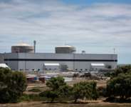 The Koeberg nuclear power station is the only one in operation in Africa.  By RODGER BOSCH (AFP)