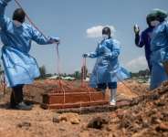 The latest toll from the DRCs Ebola outbreak records 2,325 deaths from 4,945 confirmed cases.  By Jospin Mwisha (AFP)