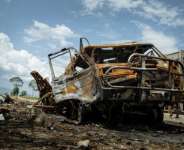 The M23s capture of Uvira allows it to control the land border with Burundi.  By Jospin Mwisha (AFP)