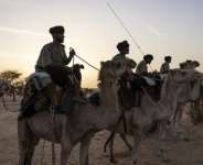 The Meharists are part of Mauritanias National Guard.  By PATRICK MEINHARDT (AFP)