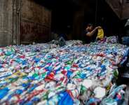 The sprawling eastern Cairo settlement of Manshiyet Nasser is one of the worlds most sophisticated informal recycling systems.  By Khaled DESOUKI (AFP)