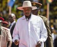 Ugandas President Yoweri Museveni hopes oil exports will be profitable.  By BADRU KATUMBA (AFP)