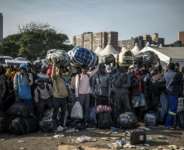 Vigilante groups have warned irregular migrants to go home by June 30. By MARCO LONGARI (AFP)