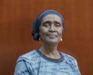 Winnie Byanyima says the West slashed funding for UNAIDS by 25% last year.  By Amanuel Sileshi (AFP)