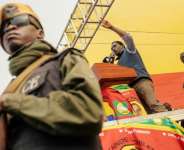 Zambian President Hakainde Hichilema won re-election with around 60 percent of the vote.  By GIANLUIGI GUERCIA (AFP)