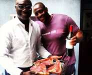 Komla Dumor and Herbert on Thanksgiving Day