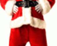 Father Christmas, Santa Claus or Papa Bronya dressed in his outfit.