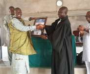 Ho West MP Honored by Anyirawase E.P. Church