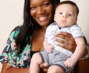 Black Nigerian woman gives birth to white baby Photos