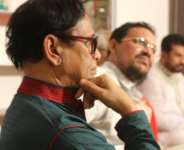 Poet Azizur Rahman Aziz, a Living Poet in the city. Image  SomoyerKonthosor.com