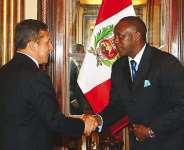 President Humala welcomes UNIDO Director General