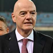 Under-fire Gianni Infantino faced up to Fifa Council members at its first meeting since his failed plan to open up the World Cup to private investors. -  Nhac NGUYEN / AFP/File