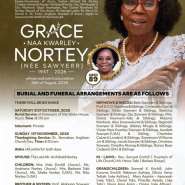 Grace Nortey to be laid to rest on October 31