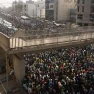 2021 AFCON: Millions flood the streets of Dakar to welcome champions Senegal team VIDEO