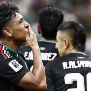 Luis Romo scored Mexicos winner against South Korea to lead the co-hosts to top spot in Group A and qualification for the last 32 knockout stages. - AFP - ULISES RUIZ
