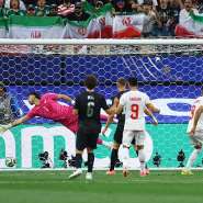 Irans Mohammad Mohebbi scores their second goal against New Zealand on June 15, 2026. -  Matthew Childs, Reuters