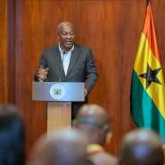 President Mahamahints at cabinet reshuffle after review
