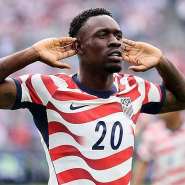 Getty ImagesImage caption: Folarin Balogun was the United States top scorer at the World Cup with three goals