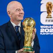 Getty ImagesImage caption: Gianni Infantino is expected to win a fourth term as Fifa president at the Fifa Congress in March