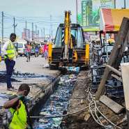 A file photo of AMA clean up exercise