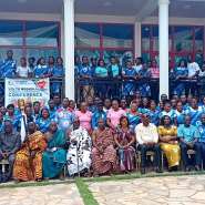 A group photograph of leaders of the UPNMG, Chiefs, guests and members of the UPNMG at their conference held in the Volta region.