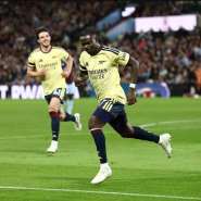 PL: Saka scores again as Arsenal beat Aston Villa