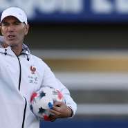 Zinedine Zidane took over as France head coach from his former France international teammate Didier Deschamps. - REUTERS - Gonzalo Fuentes