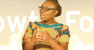 Mrs Mawuena Trebarh, a member of the NDC team