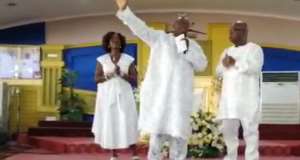 Ofosu Ampofo was at the Royal House Chapel International Sunday