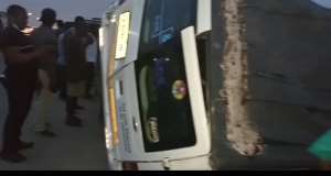 Tipper Truck Kills Driver, Mate At Gomoa Budumburam