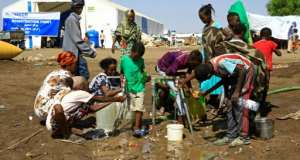 Tens of thousands have poured into neighbouring Sudan. By ASHRAF SHAZLY (AFP/File)