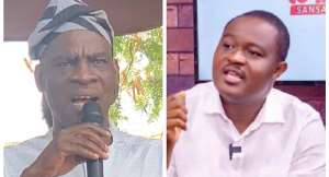 Haruna Iddrisuleft and Kwasi Kwarteng