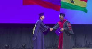 Mahama receives honorary doctorate from Russian university nearly 40 years after postgraduate studies