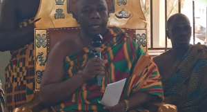 Suma Paramount Chief commends President Mahama’s development agenda