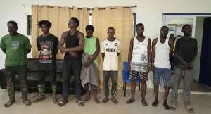 C/R: Police arrest 8 suspects at Ayanfuri over galamsey, illicit drugs