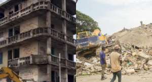How 70-year-old building was finally demolished over fear of collapse in Osu